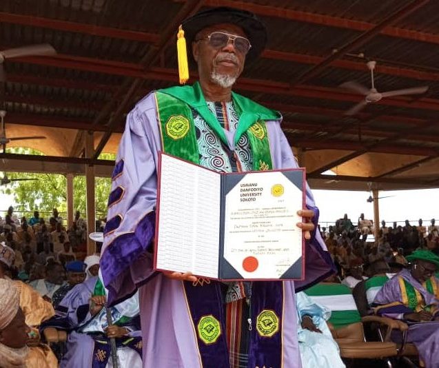 Toyin Falola receives honorary doctorate at Usmanu Danfodiyo